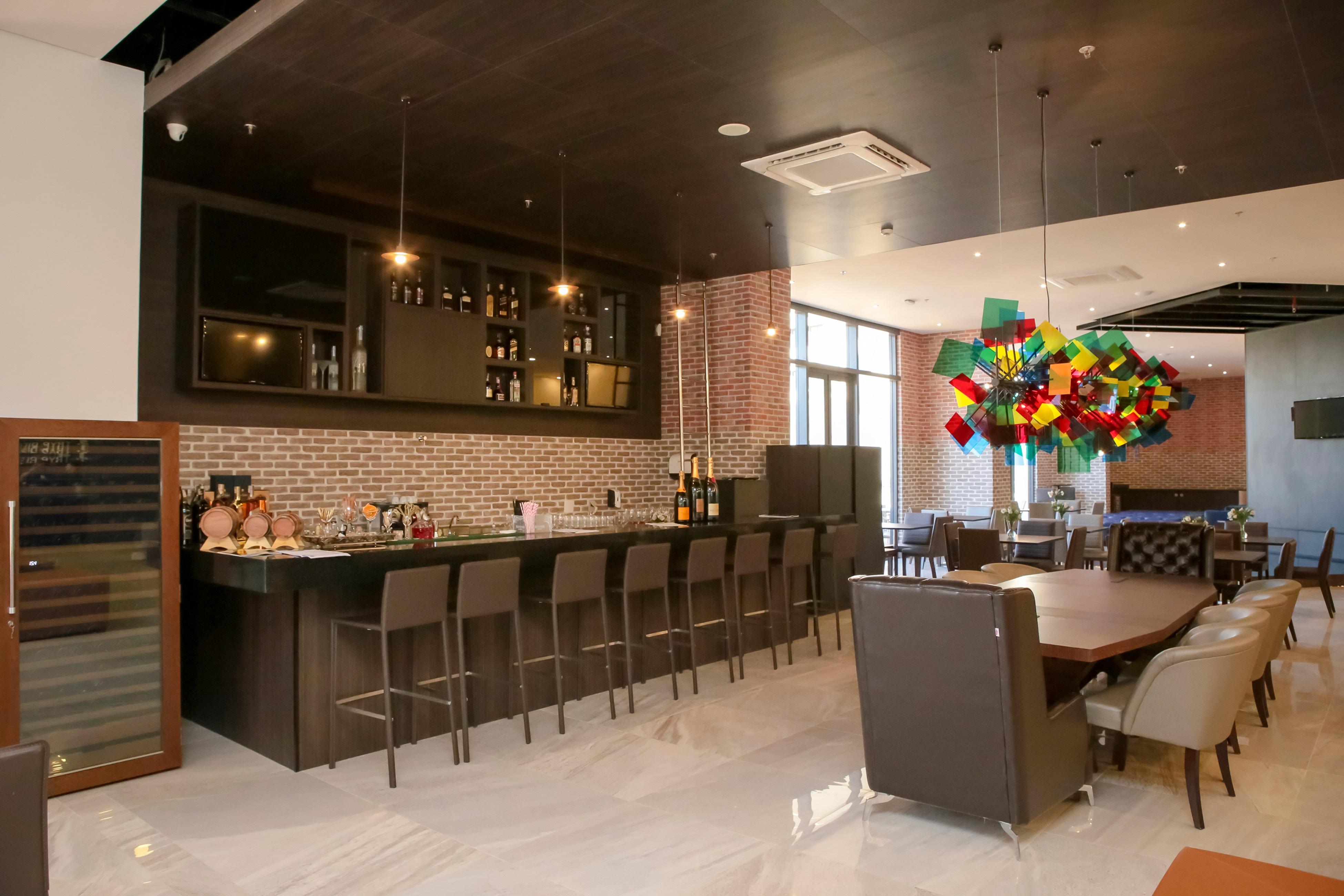 ホテル Tryp By Wyndham リベイラン・プレト エクステリア 写真 The interior of the restaurant