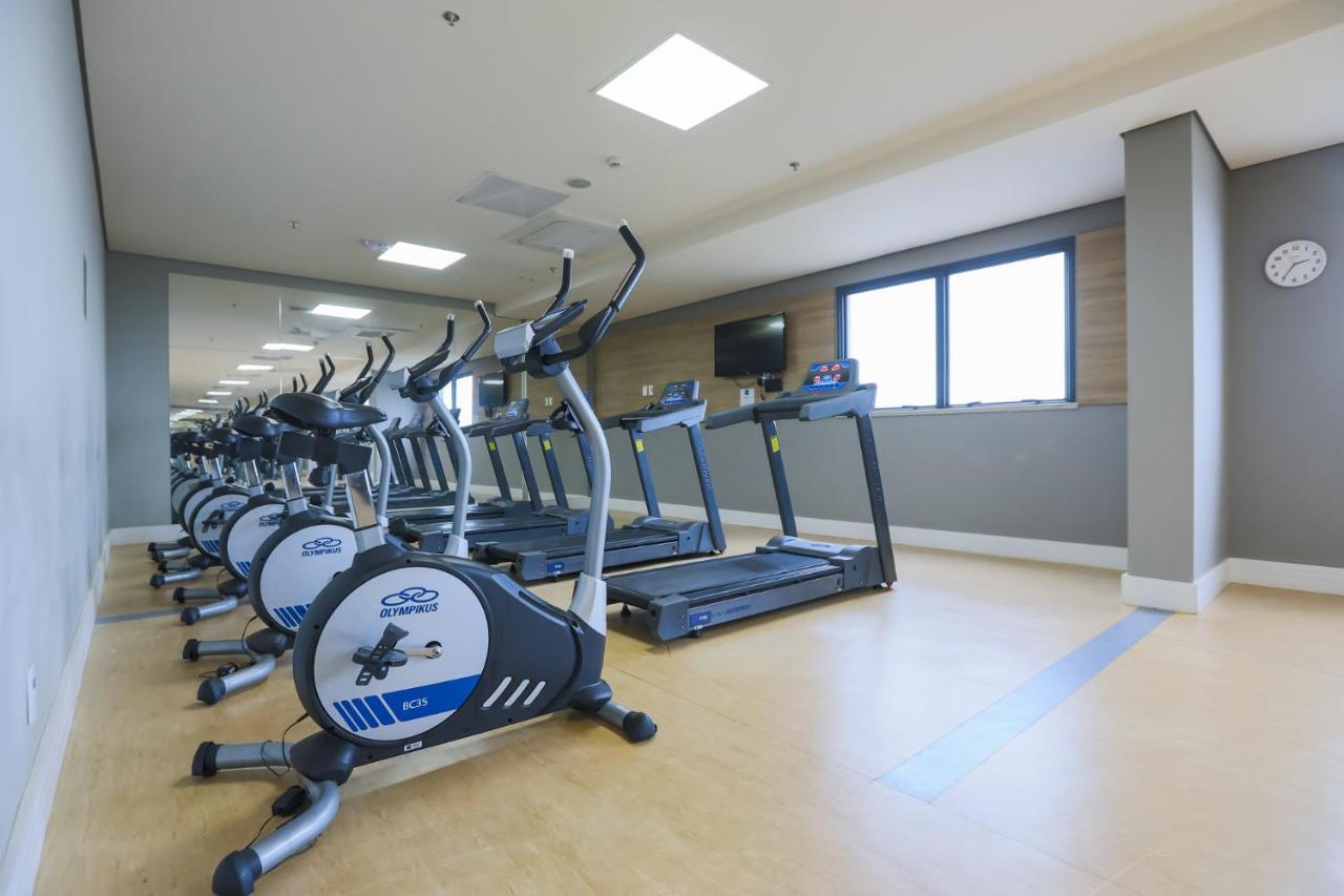 ホテル Tryp By Wyndham リベイラン・プレト エクステリア 写真 The gym at the hotel